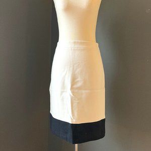 J.Crew Pencil skirt in color block wool